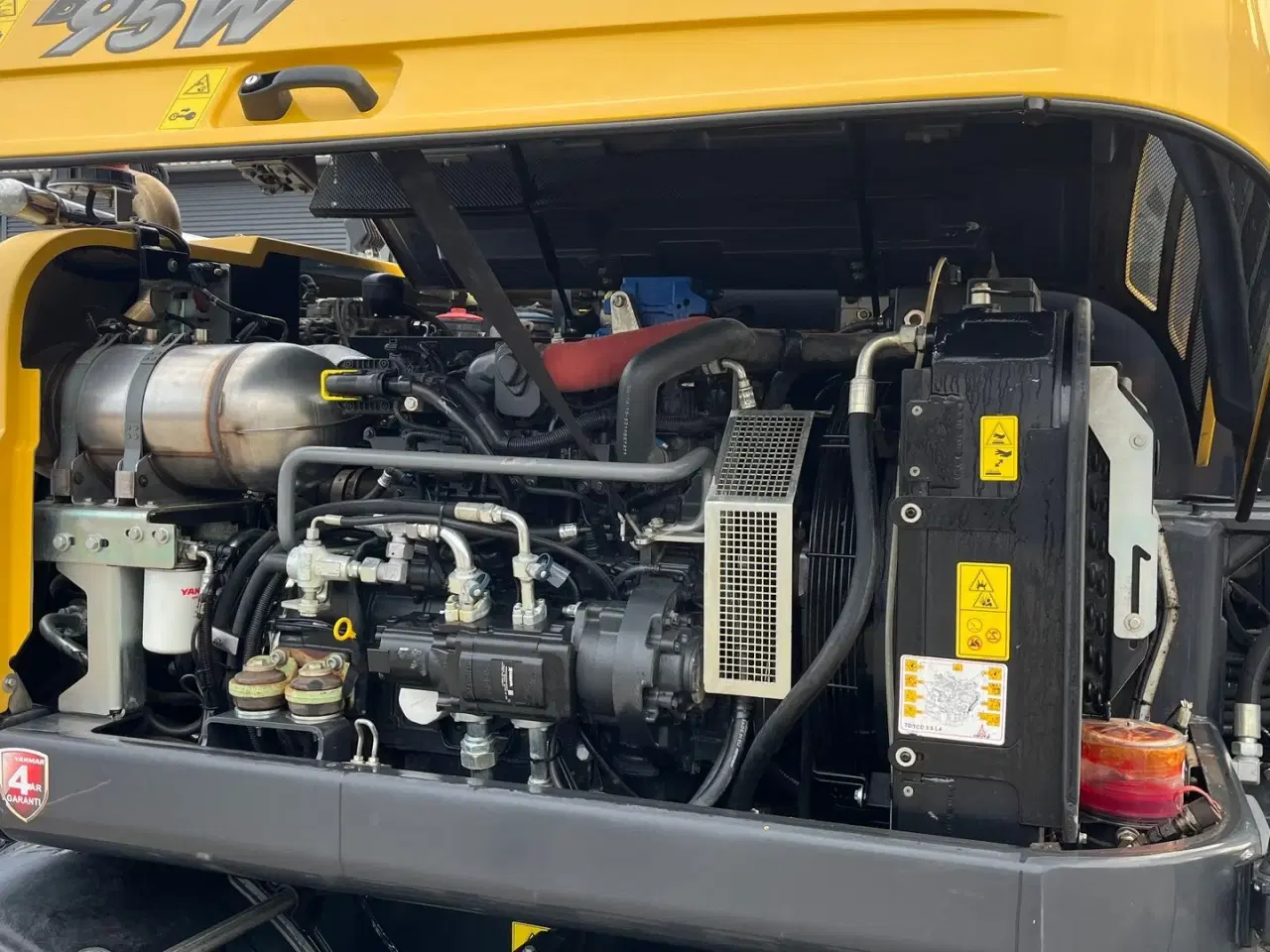 Billede 21 - Yanmar B95W Engcon rotortilt, vogn mm.