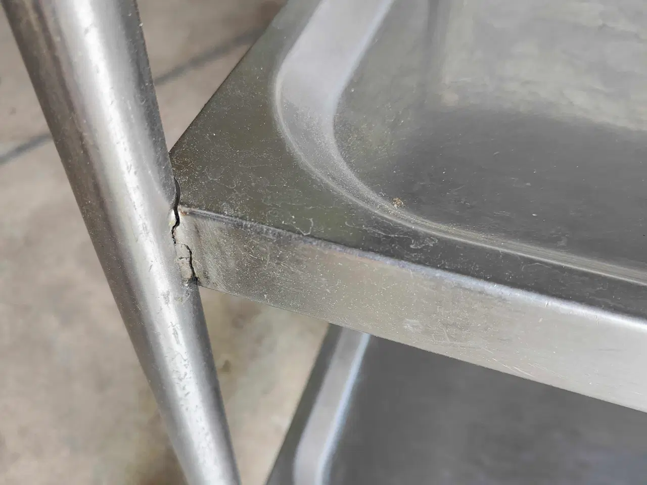 Billede 5 - Serverings vogn i rustfrit stål 