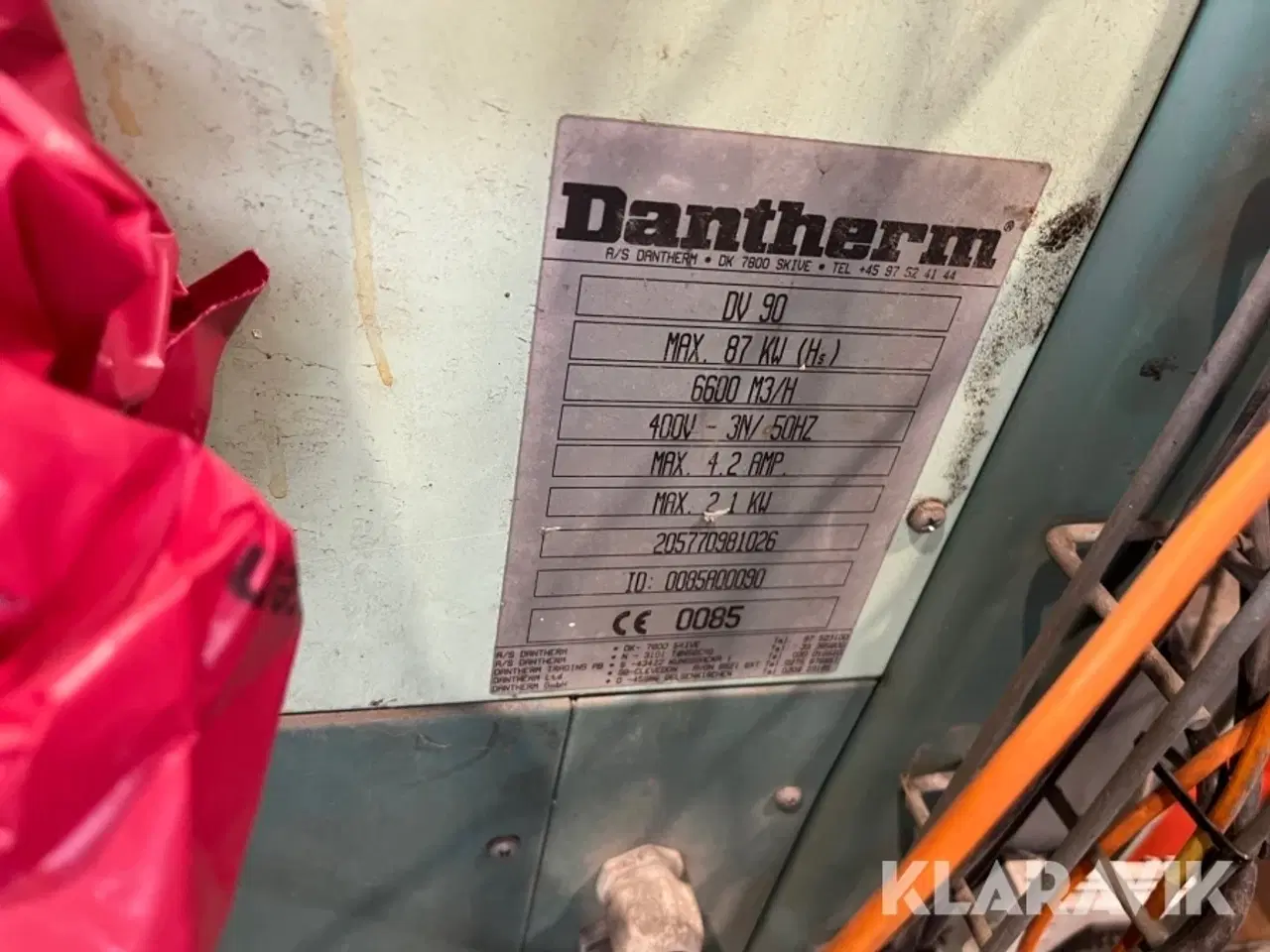 Billede 10 - Oliefyr Dantherm DV90