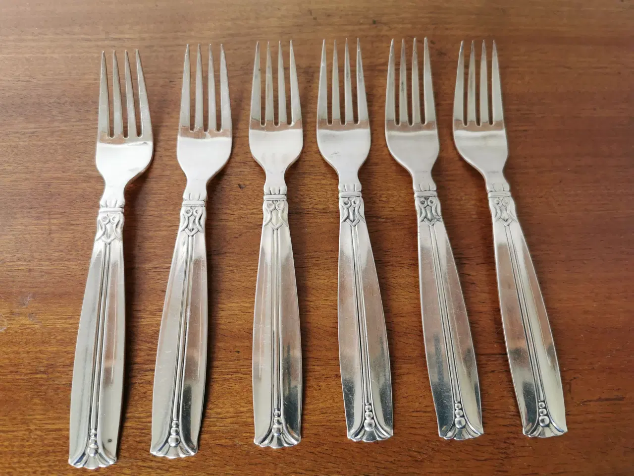 Billede 1 - Sølvbestik, gafler & skeer