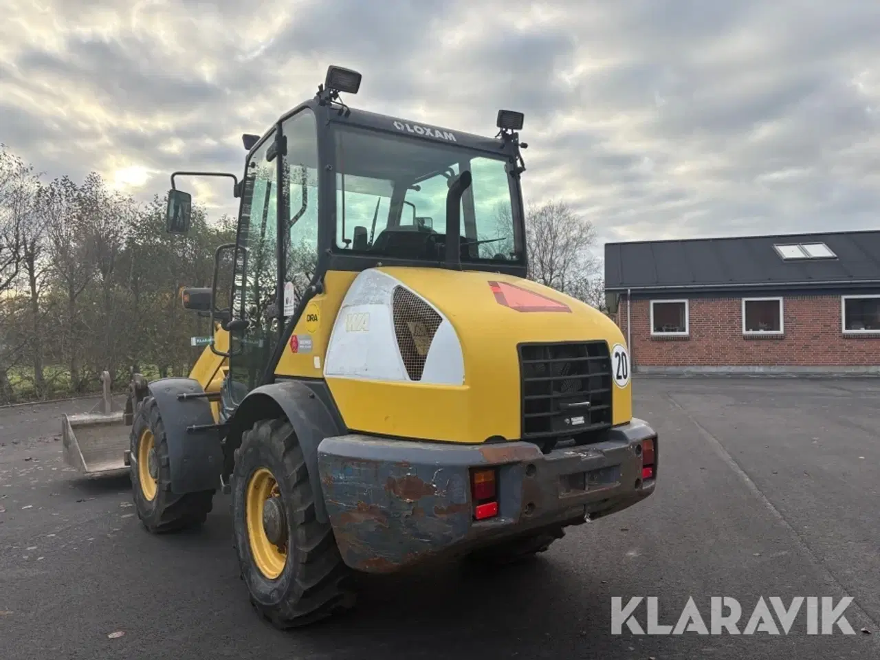 Billede 7 - Minilæsser Komatsu Hanomag WA70-5