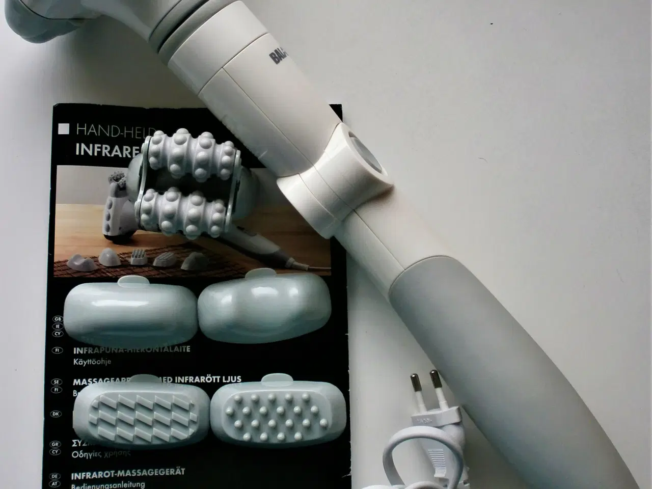 Billede 1 - NYT infrarød massageapparat med justerbart hoved