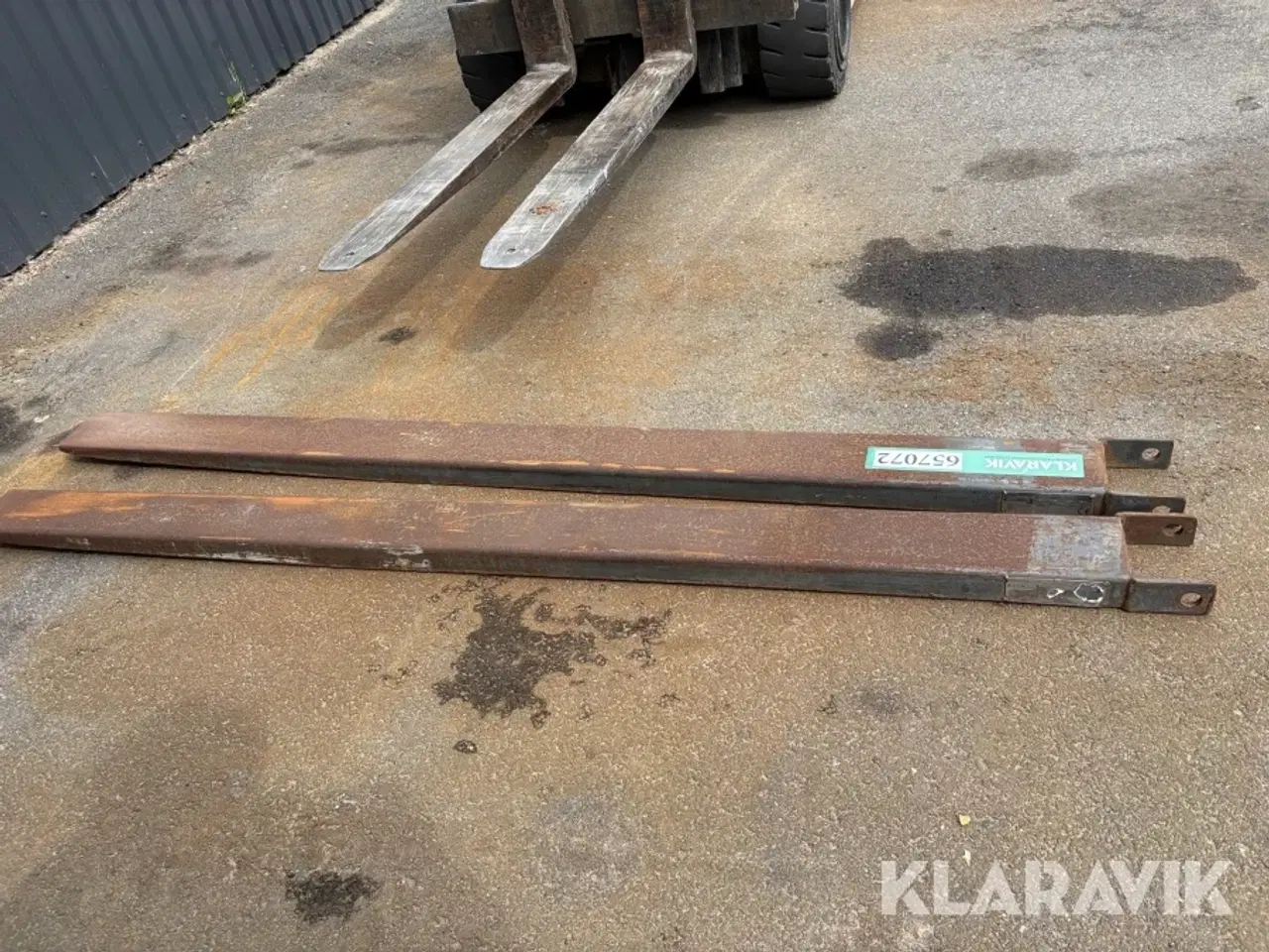 Billede 3 - Pallegafler forlænger SE wheel and forks 2500