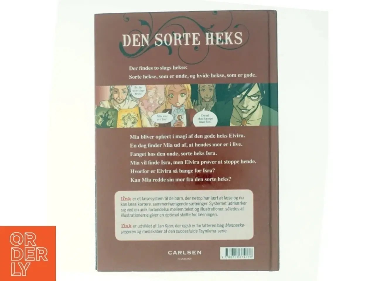 Billede 3 - Den sorte heks af Jan Kjær (Bog)