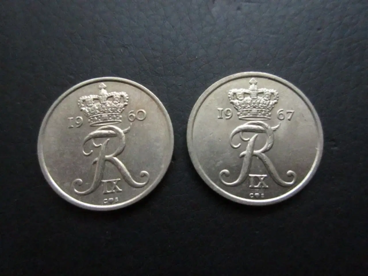 Billede 1 - 25 øre 1960 + 1967