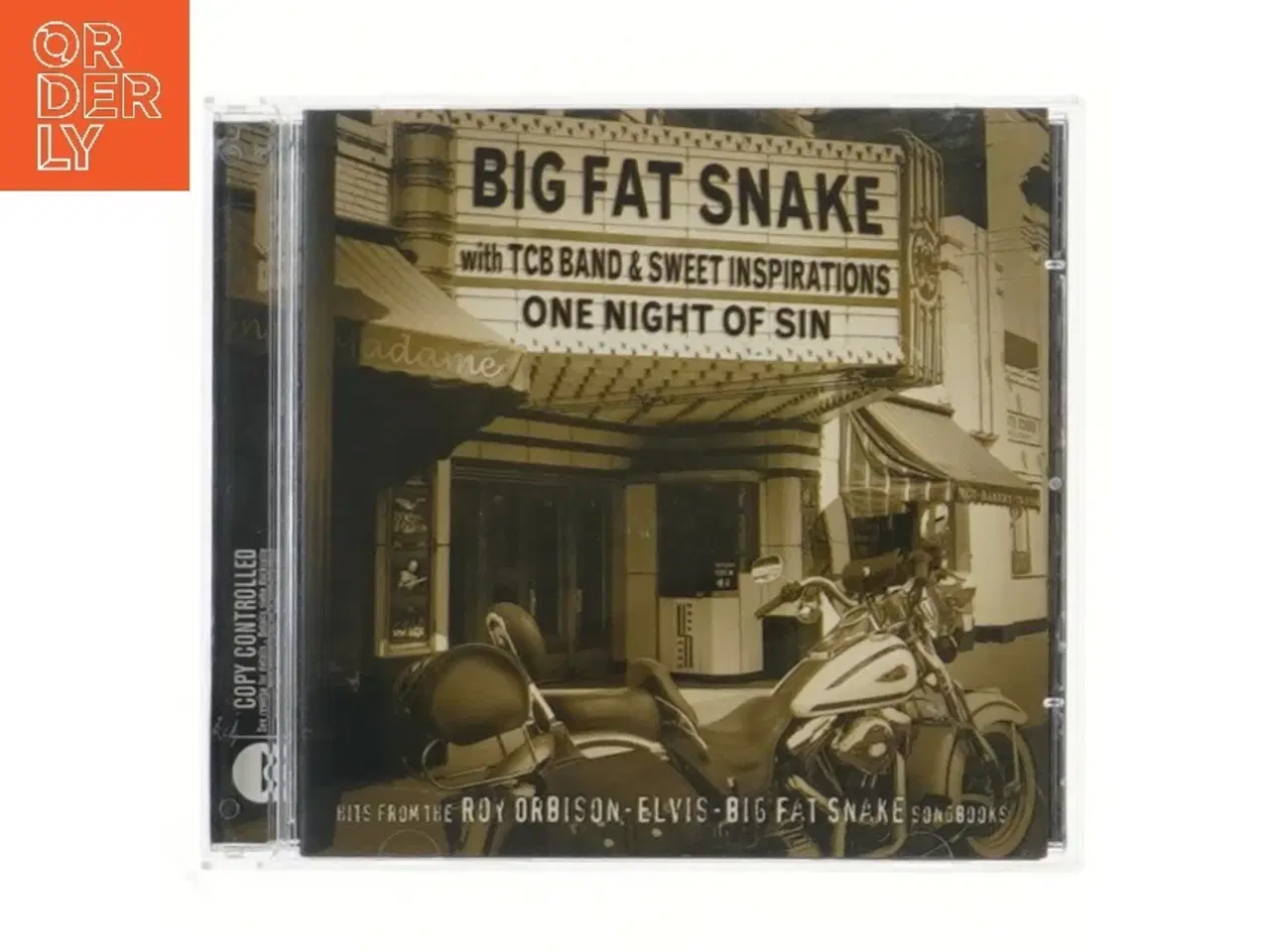 Billede 1 - Big Fat Snake: One Night of Sin CD
