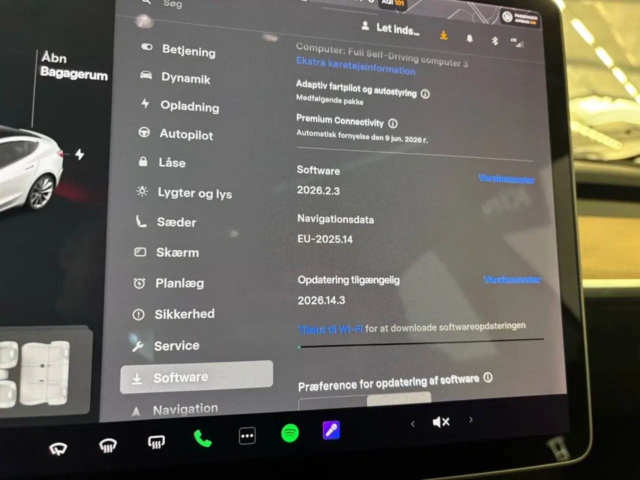 Billede 14 - Tesla Model 3 EL Standard Range Plus 325HK Aut.
