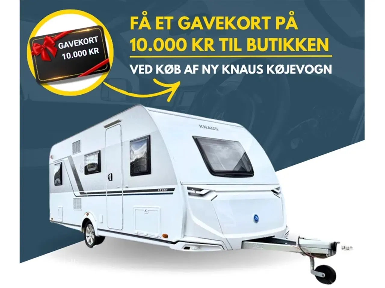 Billede 1 - 2024 - Knaus Sport 500 KD   Knaus Sport 500 KD Køjer og dobbeltseng