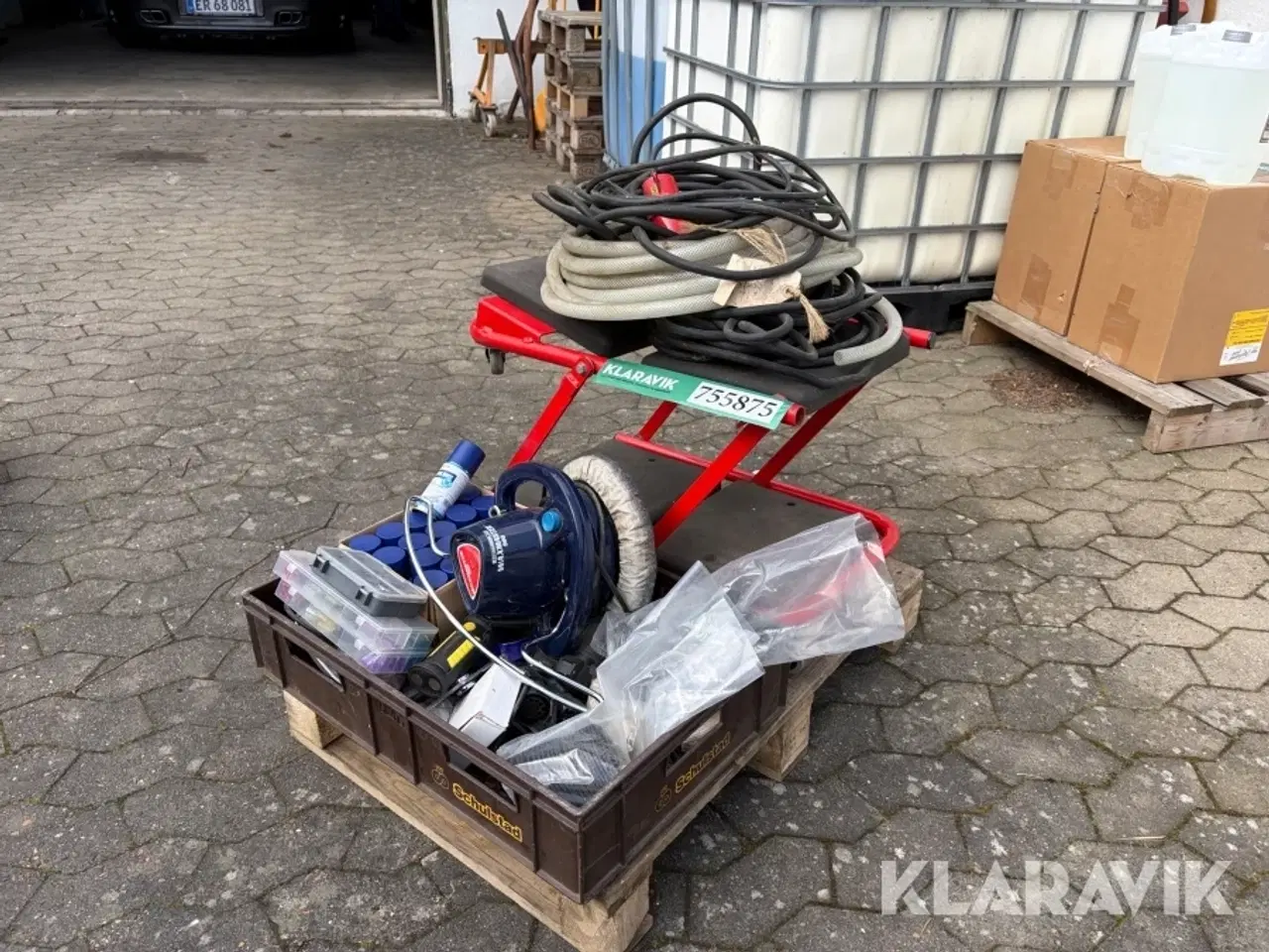 Billede 1 - Aircondition rens - værkstedsstol - polermaskine blandet lot