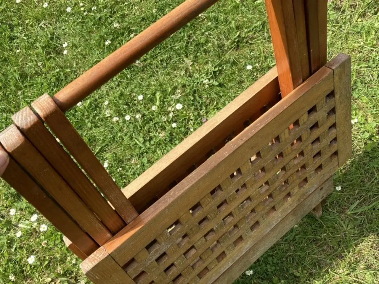Billede 4 - Klapbord i træ – 50x50x50