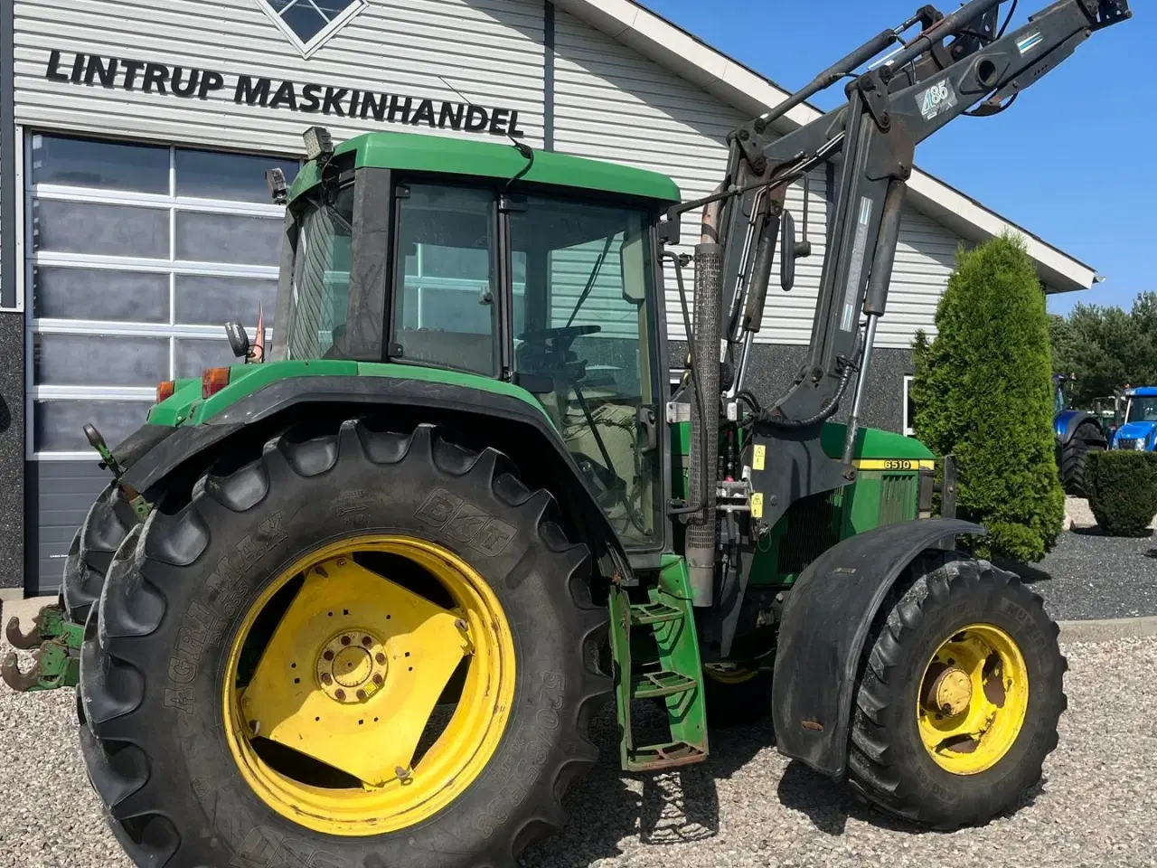 Billede 13 - John Deere 6510 Med frontlæsser
