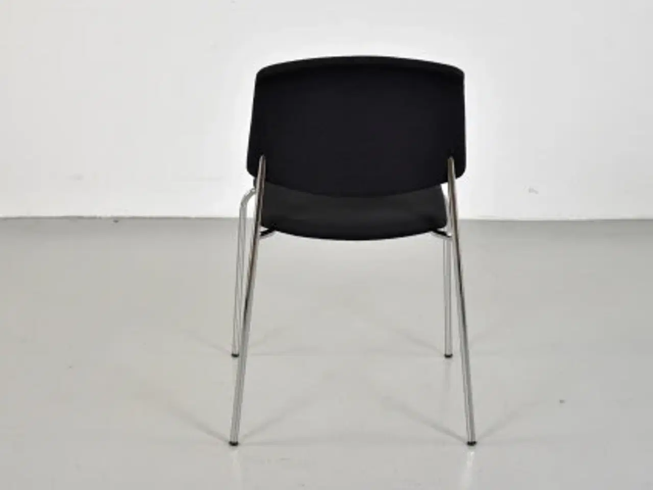 Billede 3 - Magnus olesen pause mødestol i sort med krom stel
