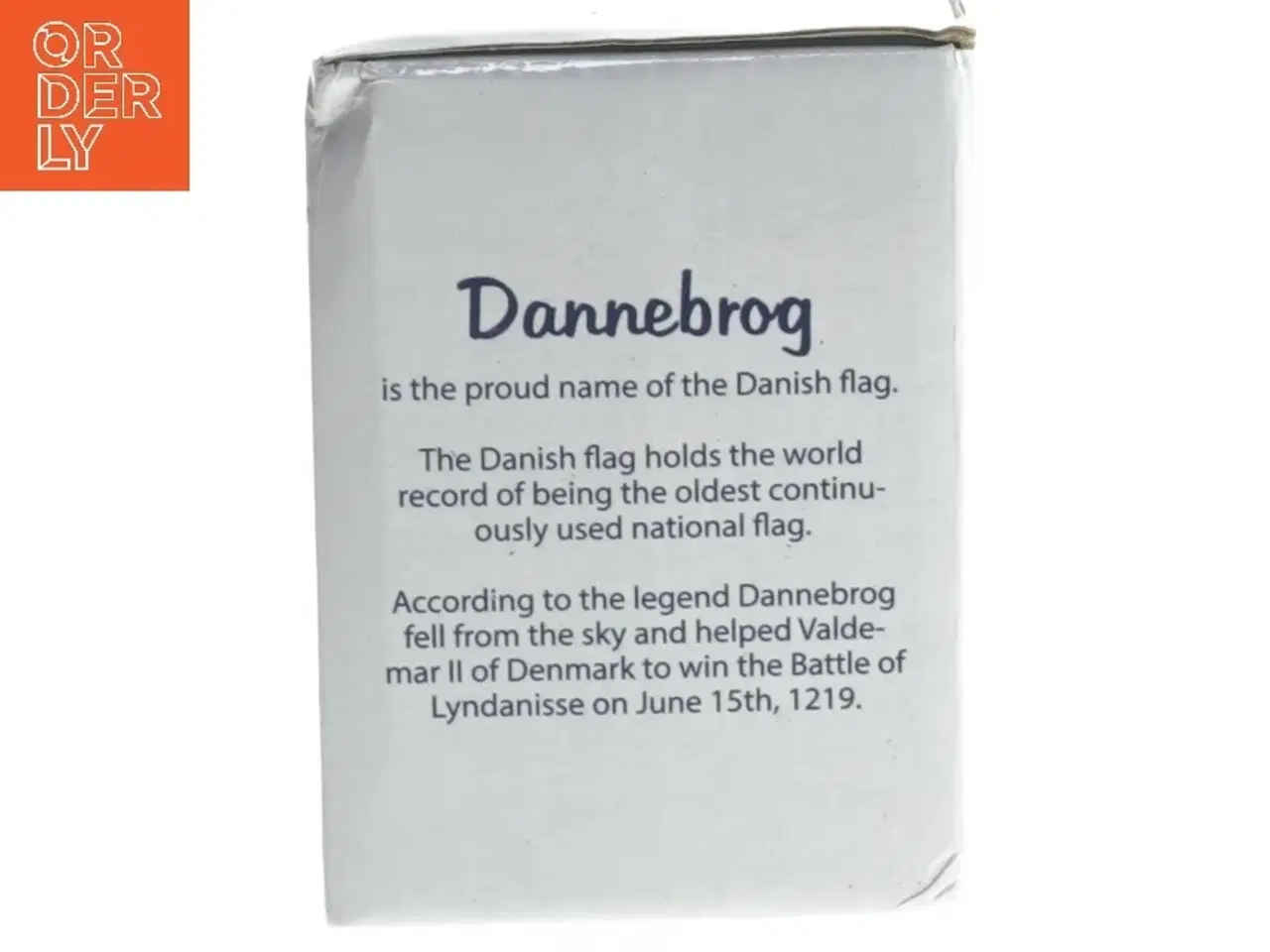 Billede 3 - Krus med Dannebrog design fra Royal Copenhagen (str. 10 cm)