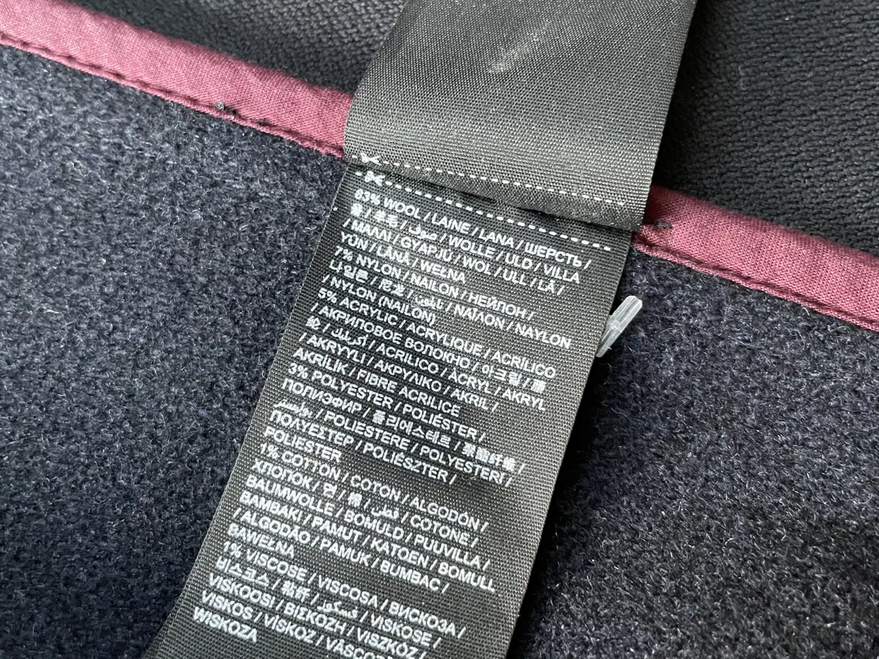 Billede 7 - Marineblå herrejakke i uld str L