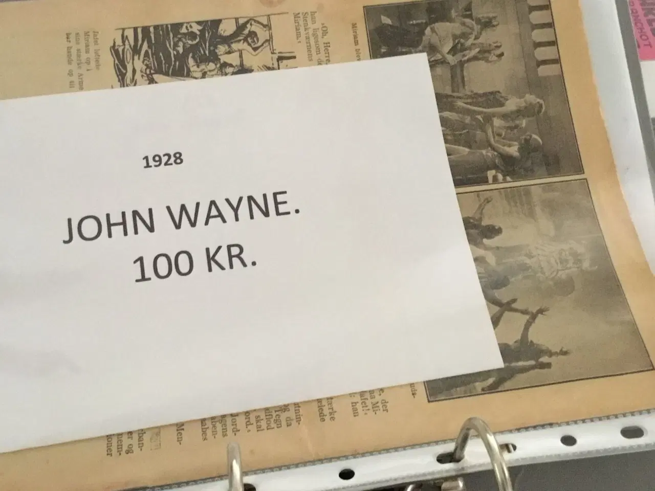Billede 3 - FILMPROGRAMMER - JOHN WAYNE - Se Pris1