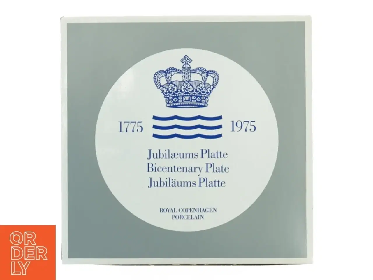 Billede 5 - Royal Copenhagen Jubilæumsplatte fra Royal Copenhagen (str. Diameter 18 cm)