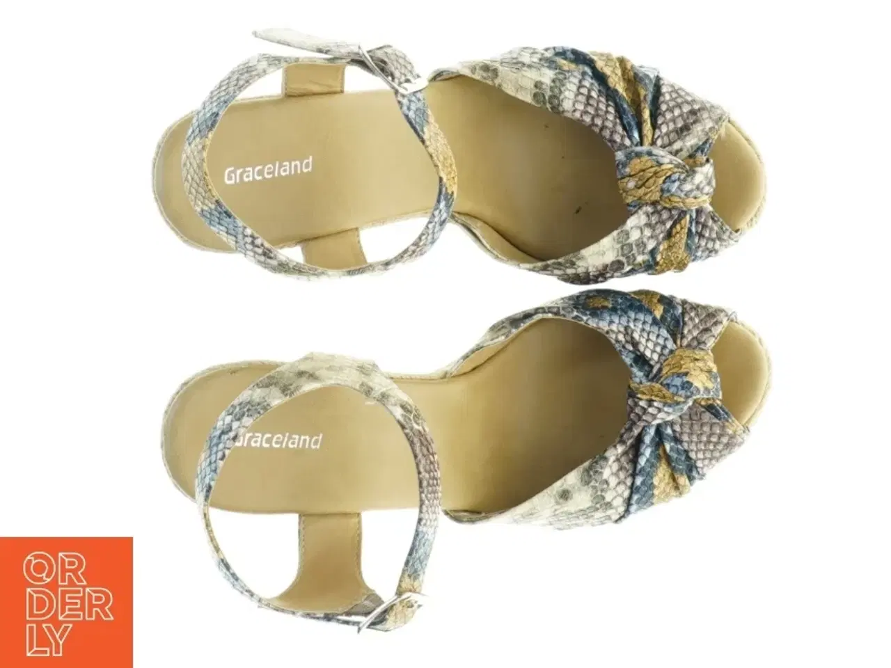 Billede 2 - Graceland kilehæl sandaler fra Graceland (str. 38)