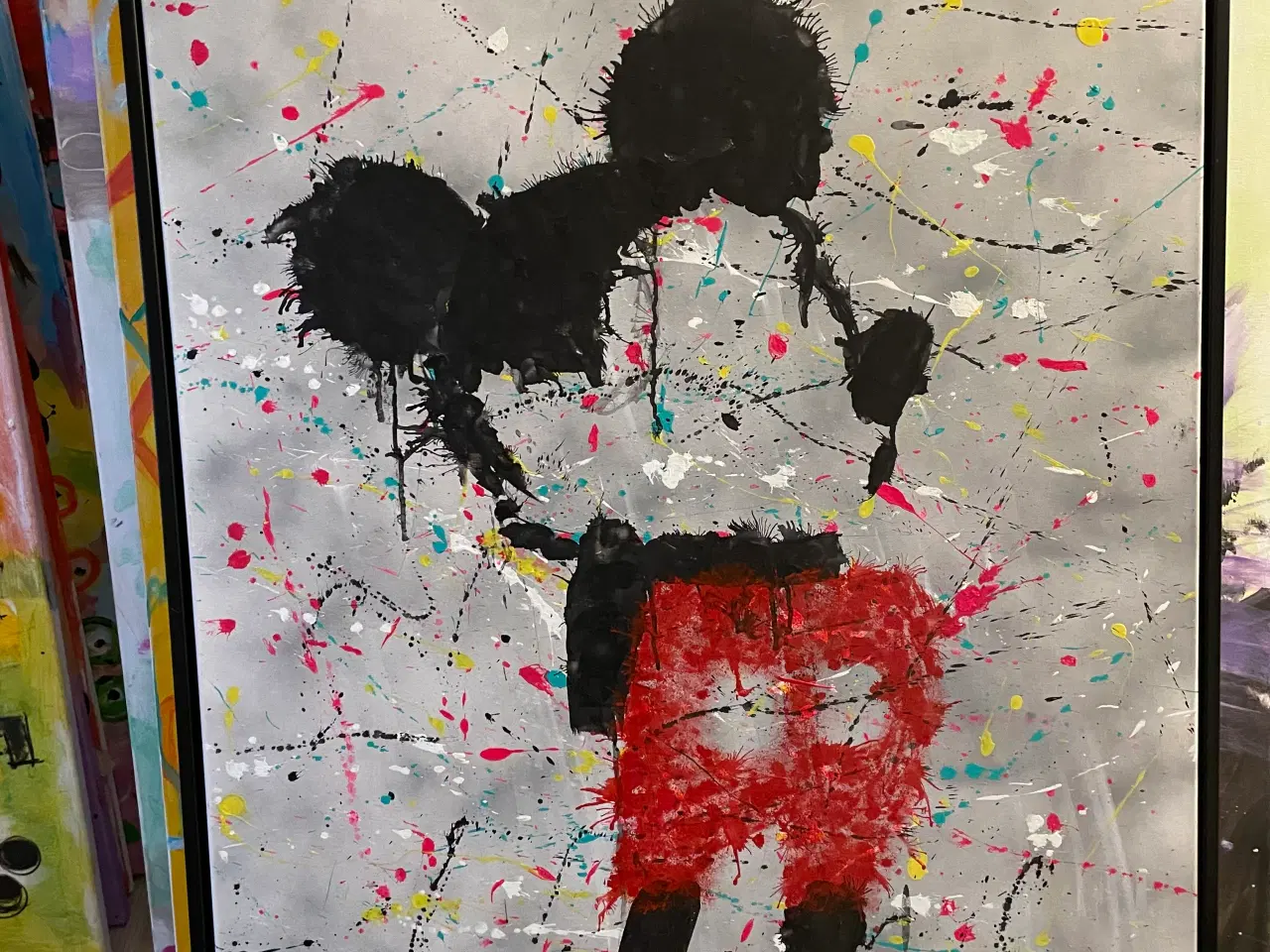 Billede 10 - IKEA lamper samt akryl på lærred