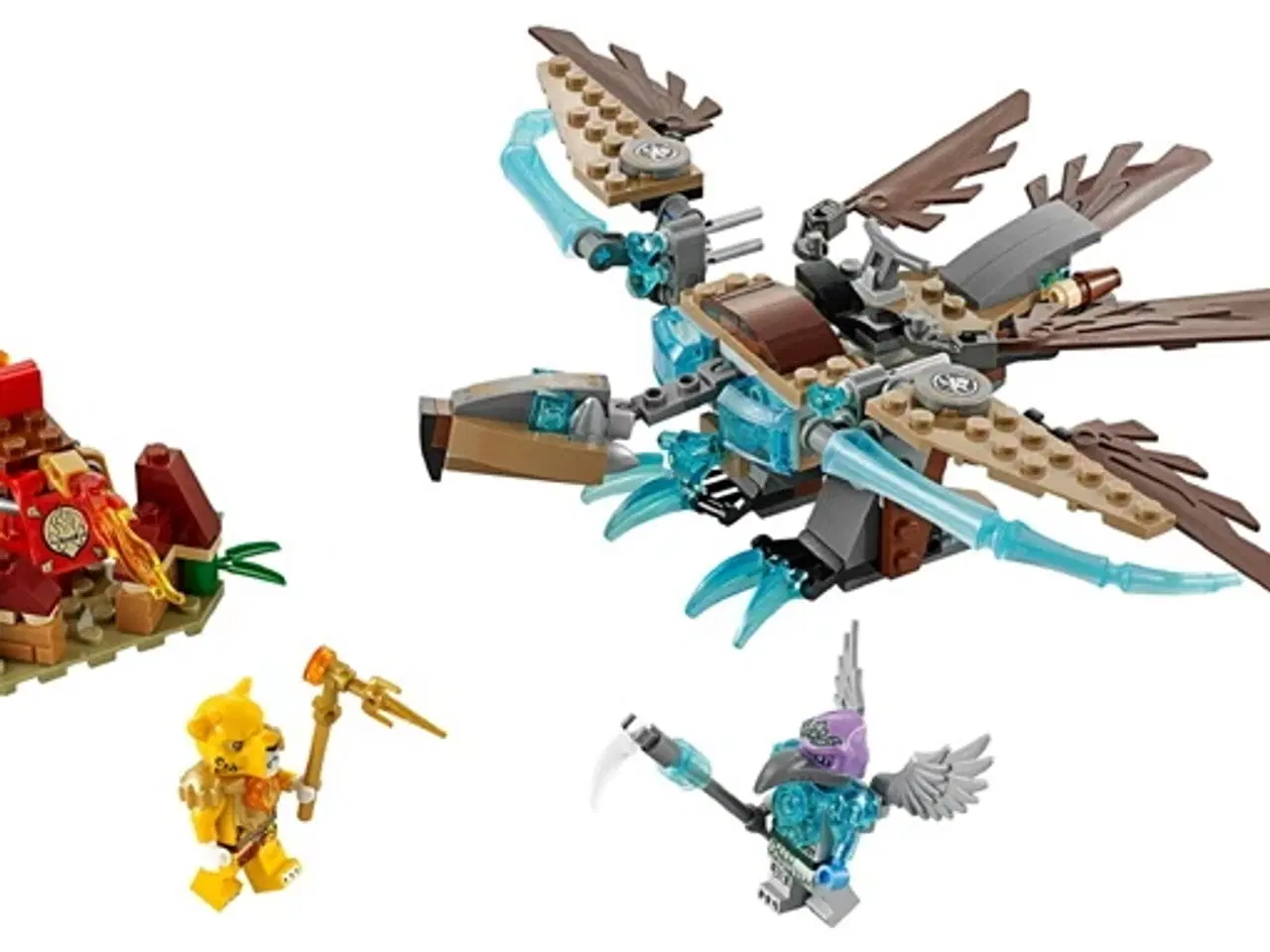 Billede 5 - LEGO Chima Rascal fly, Eglor motorcykel, Vardy fly