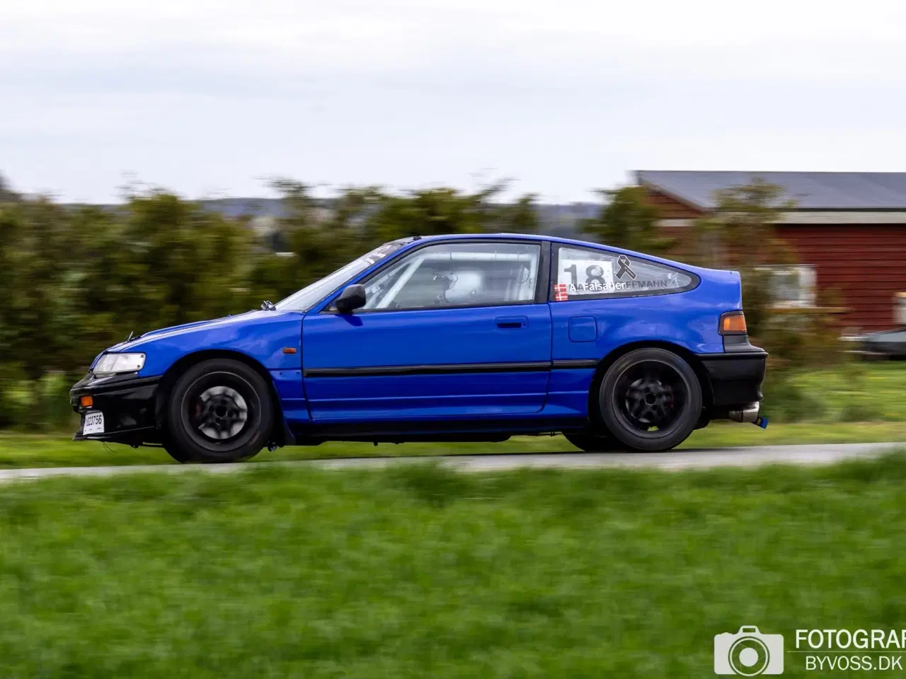 Billede 3 - Honda Crx rallybil