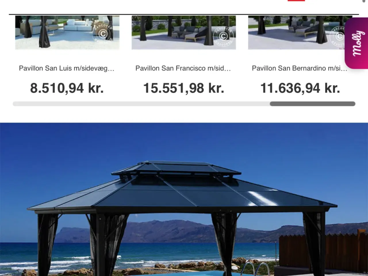 Billede 3 - Sort pavillon  