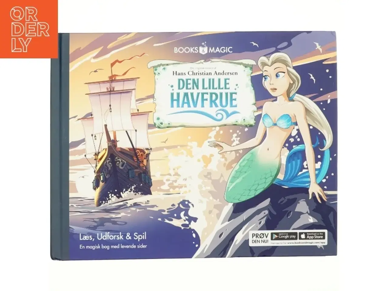Billede 1 - Den lille havfrue - en magisk augmented reality bog af H. C. Andersen (Bog)