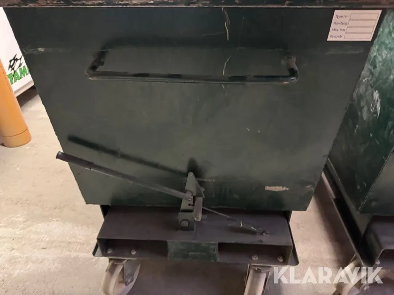 Billede 8 - Vippecontainer 300Liter 2 styk