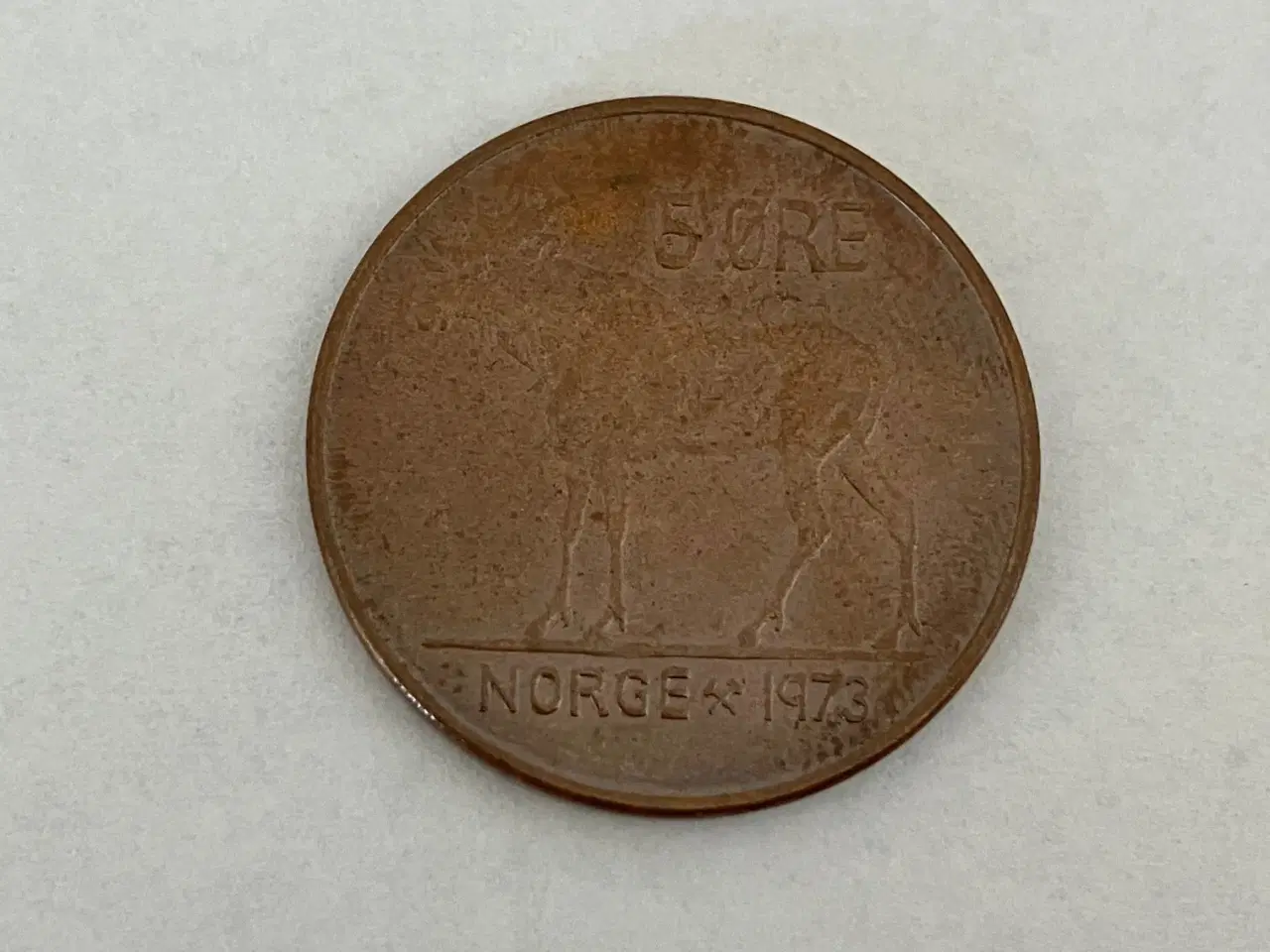 Billede 1 - 5 Øre Norge 1973