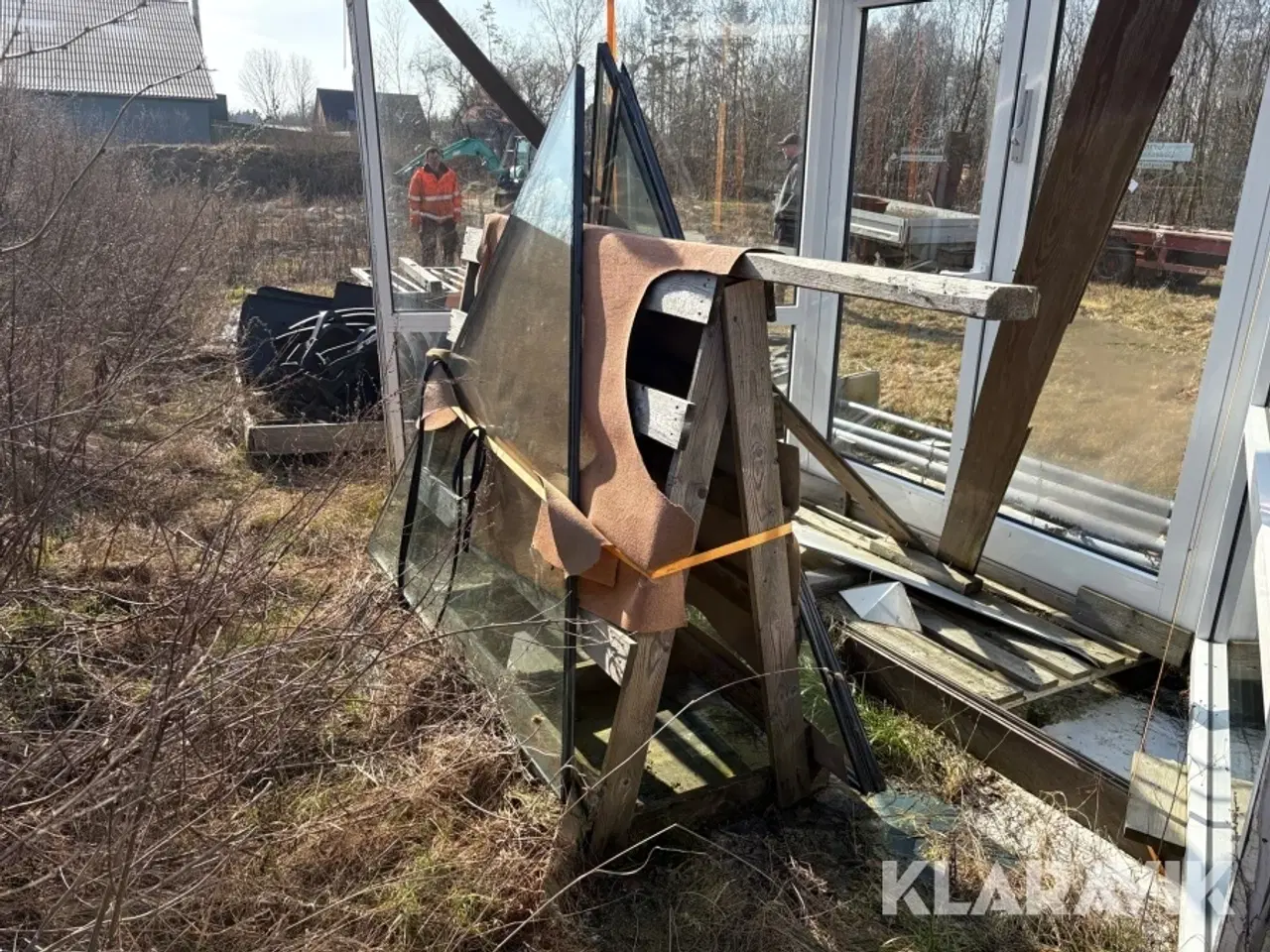 Billede 2 - Indgangsparti aluminium/glas