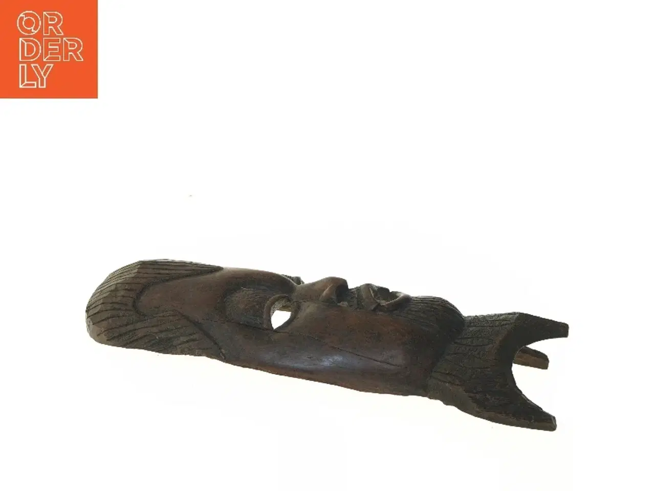 Billede 3 - Dekorativ træmaske (str. 50x19 cm)