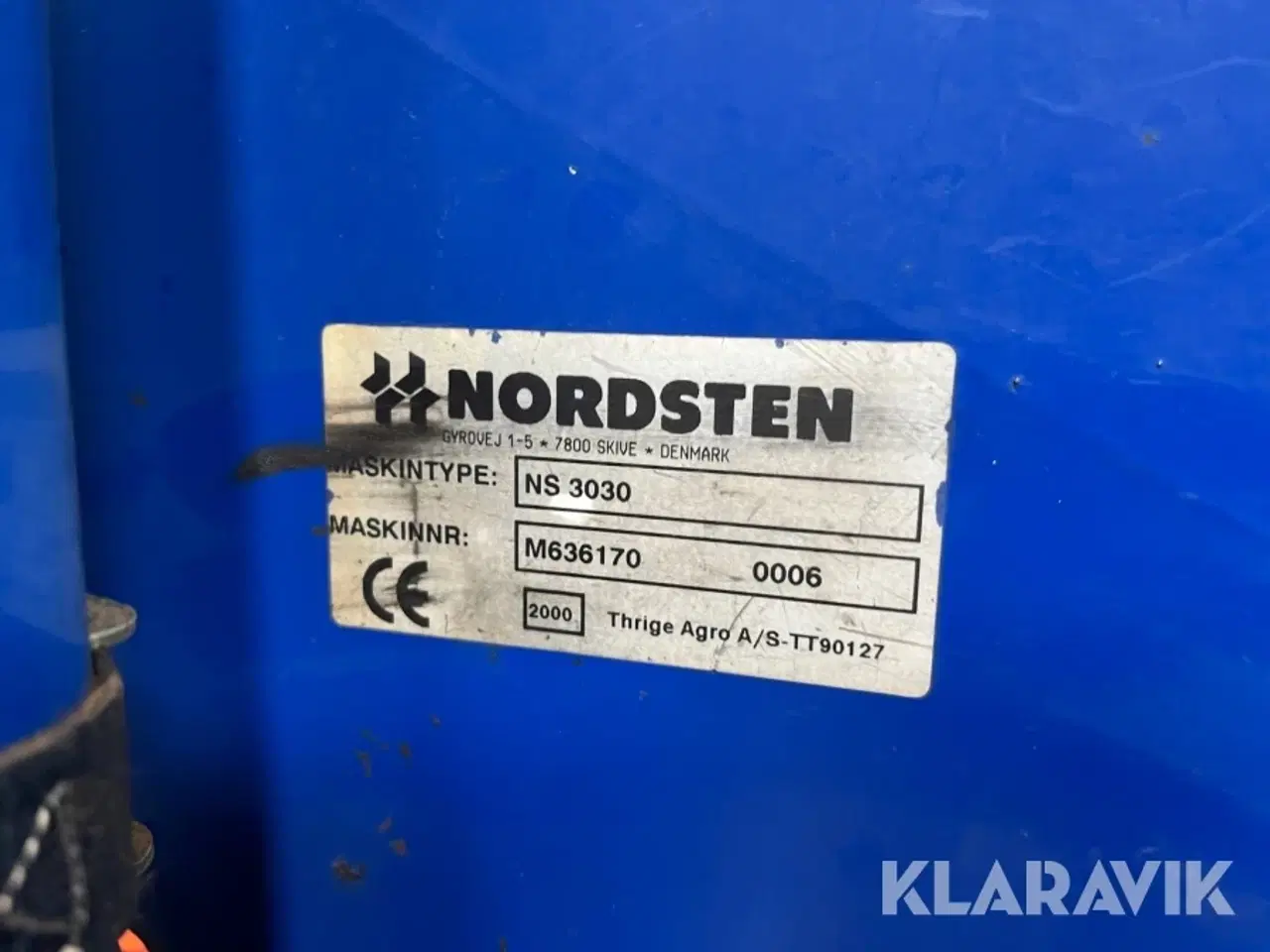 Billede 5 - Såmaskine Nordsten NS3030