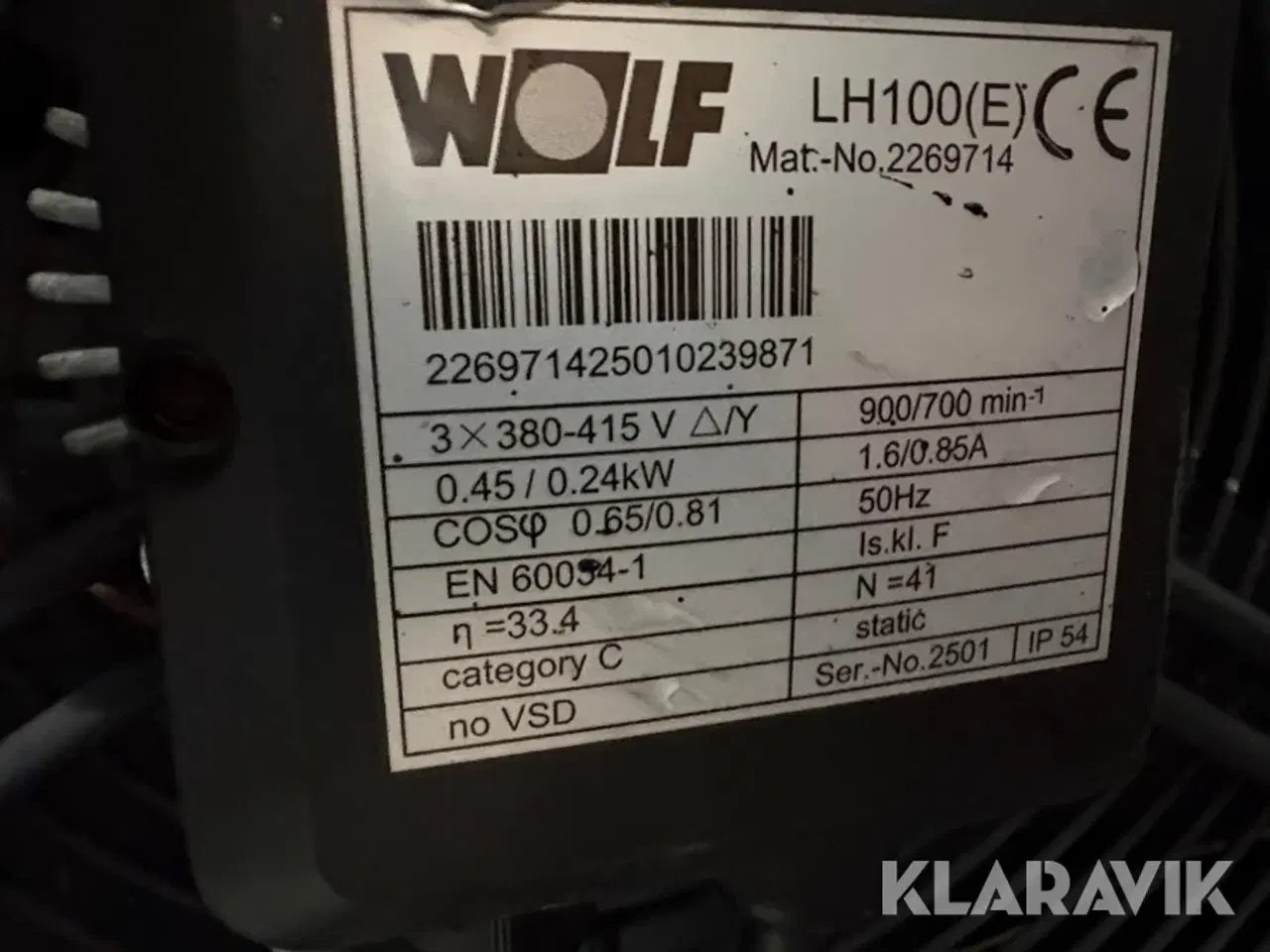 Billede 6 - Kalorifere Wolf GmbH LH 100-4