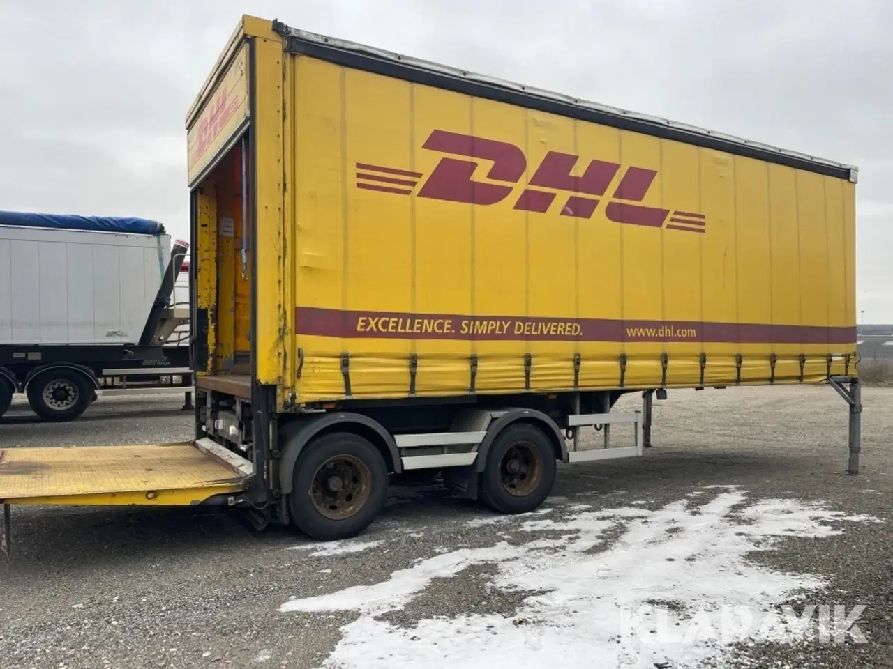 Billede 4 - Linkgardintrailer AMT LG300 med lift