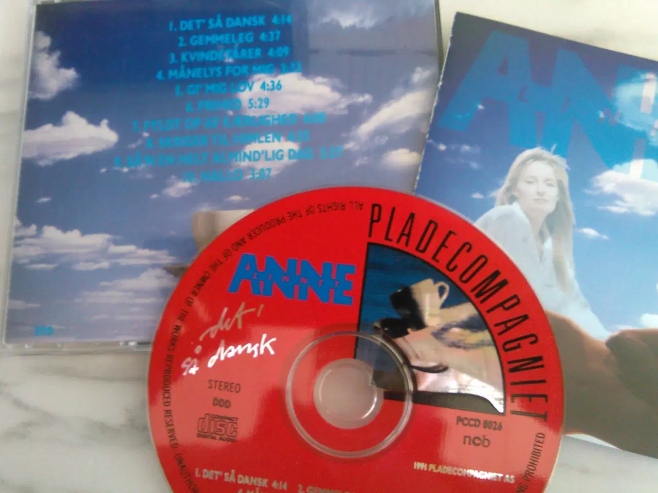 Billede 6 - ANNE LINNET: 5 CD'er. - Stk. 25 kr. - alle 80 kr. 