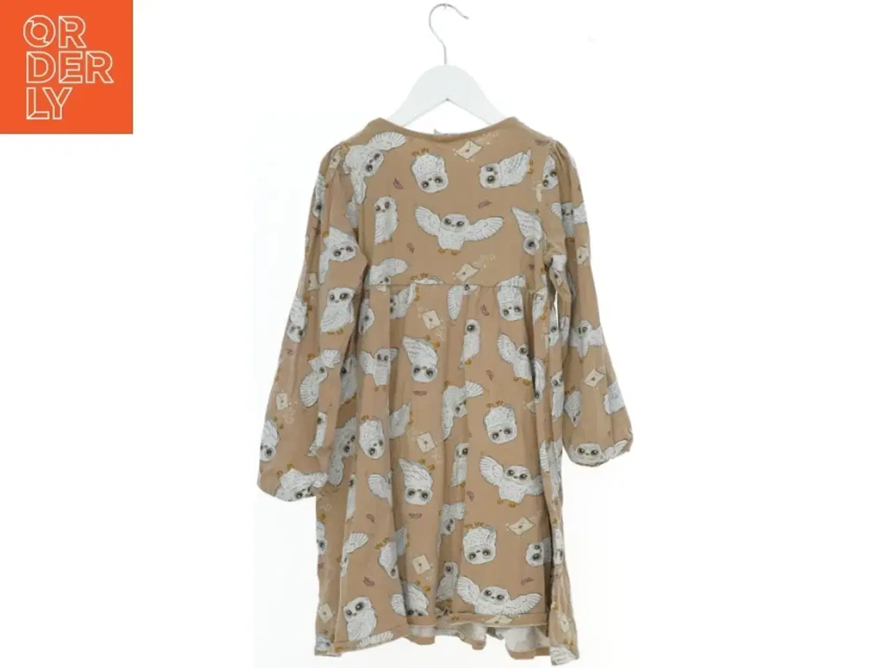 Billede 2 - Børnekjole med ugleprint fra H&M (str. 134)