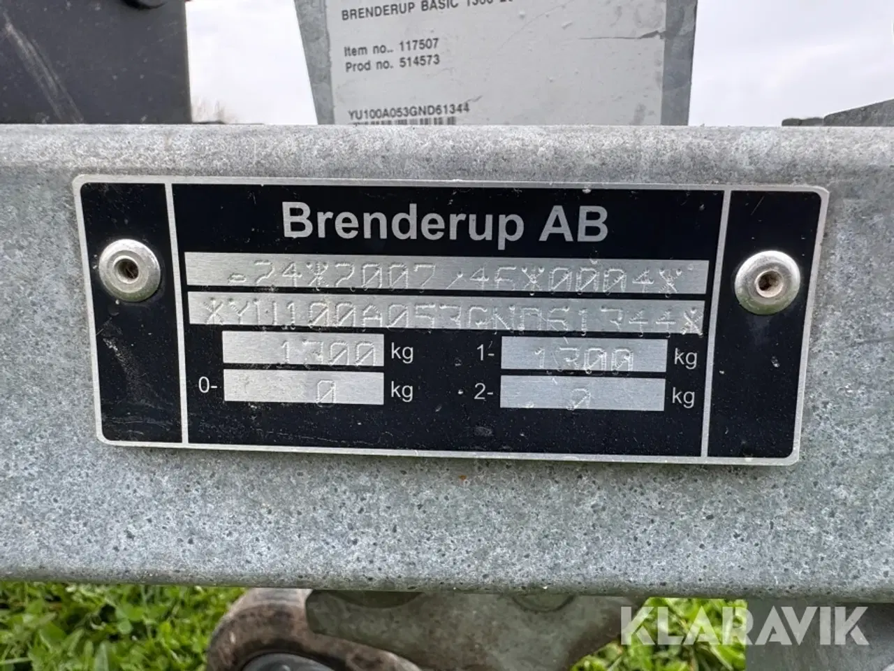 Billede 9 - Båd og bådtrailer Limbo - Brenderup 585 - A05