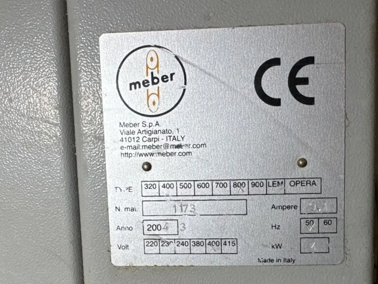 Billede 5 - Meber 800