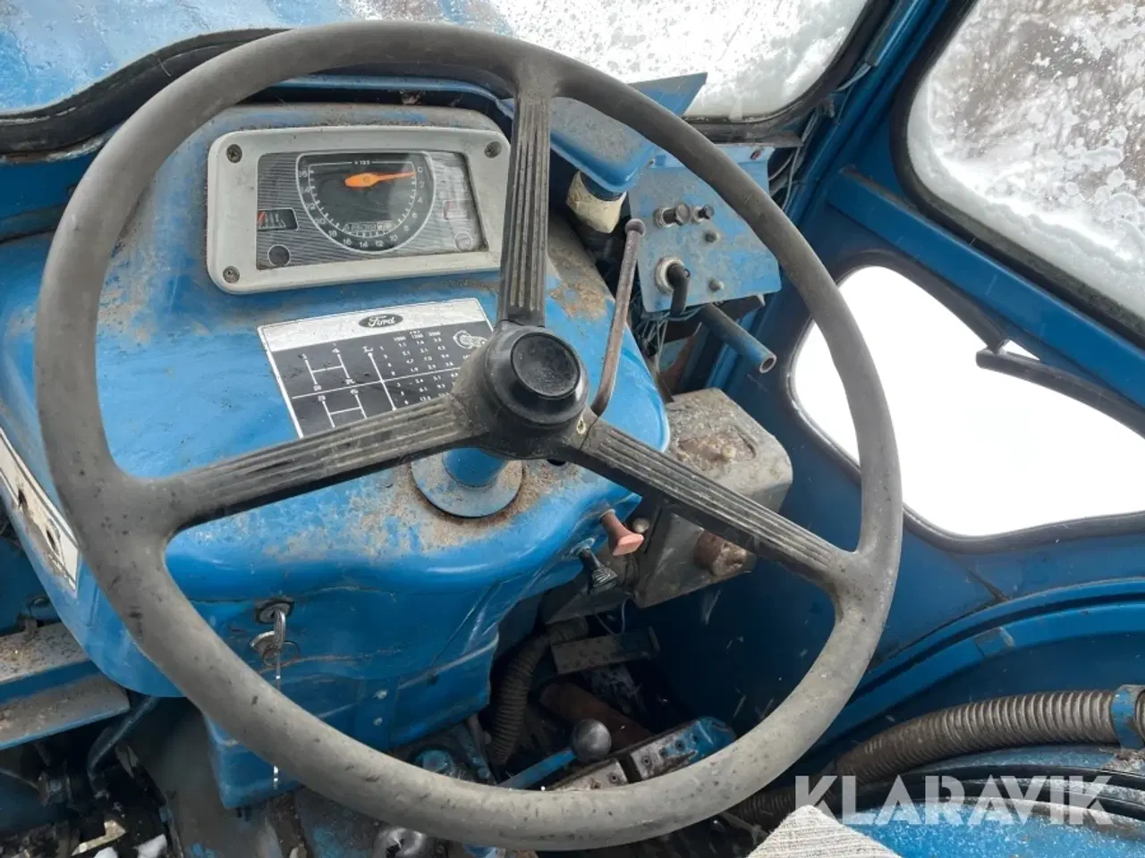 Billede 7 - Veterantraktor Ford 2000 Y med frontlæsser