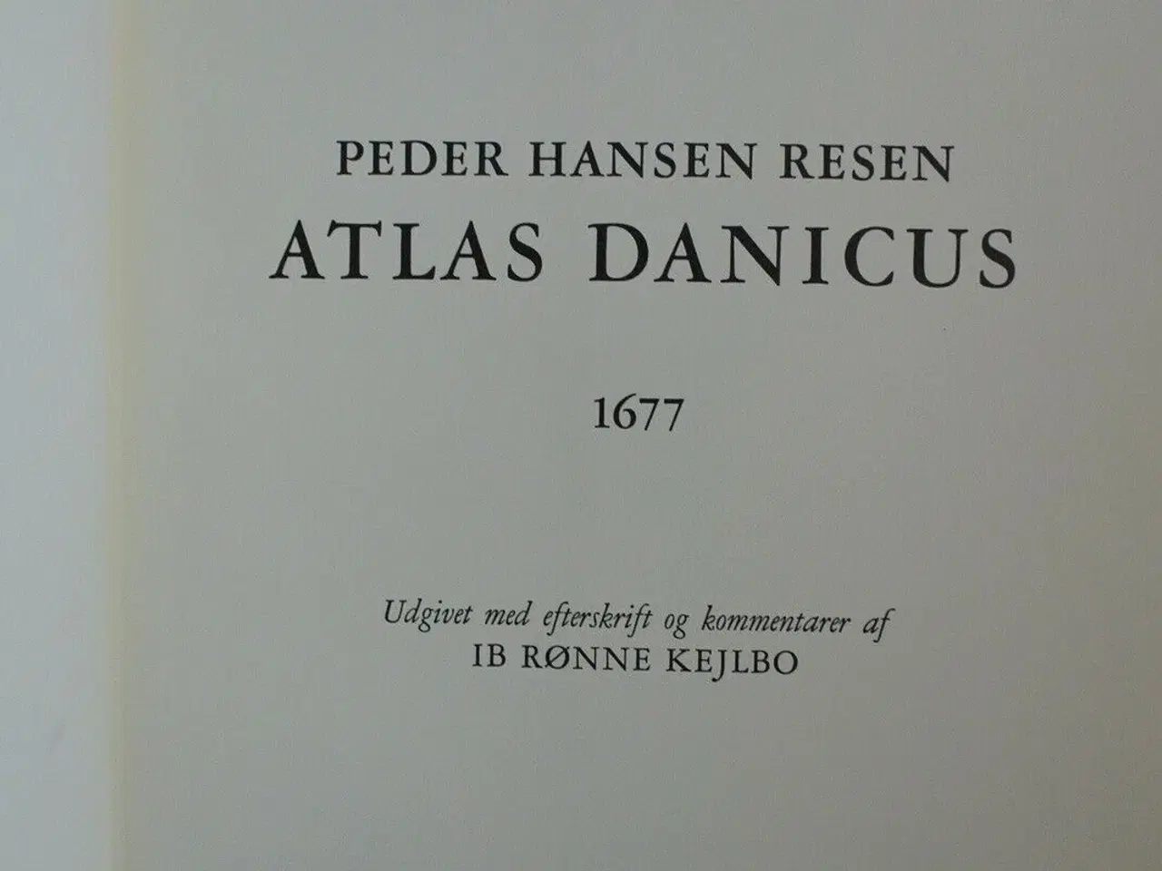 Billede 2 - kobberstikkene fra atlas danicus 1677, af peder ha