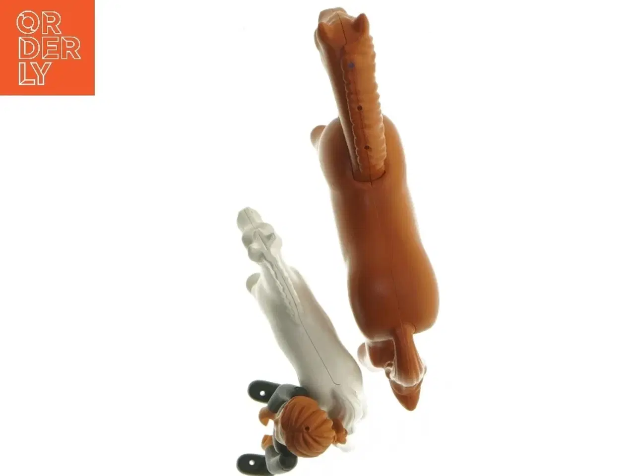 Billede 4 - Legesæt med heste og rytter (str. 8-13 cm)