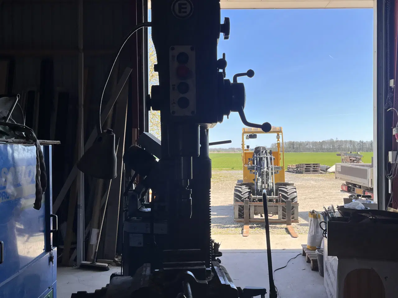 Billede 1 - Søjleboremaskine og jernsav