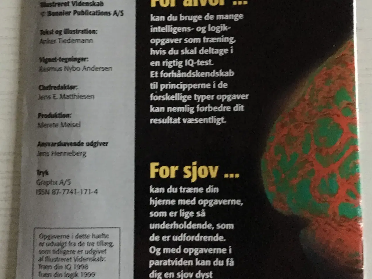 Billede 4 - Bog, IQ-tester og Bliv en vinder