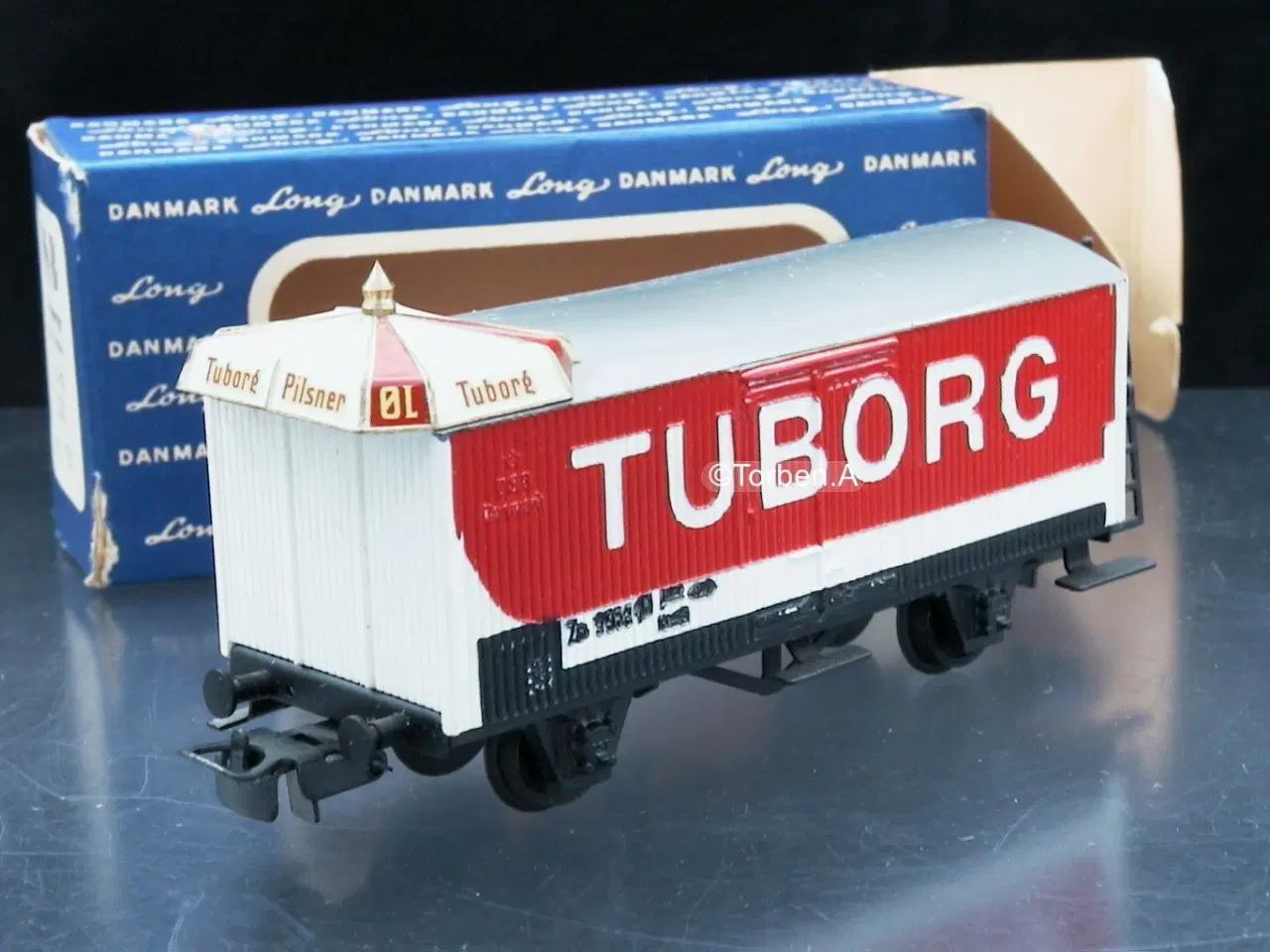 Billede 4 - Long: Tuborg ølvogn m/paraply OV