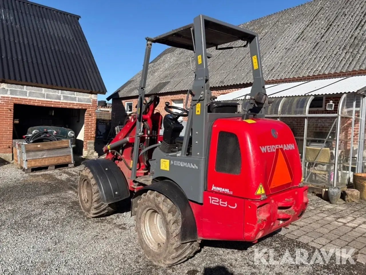 Billede 7 - Minilæsser Weidemann 1280 PLUS