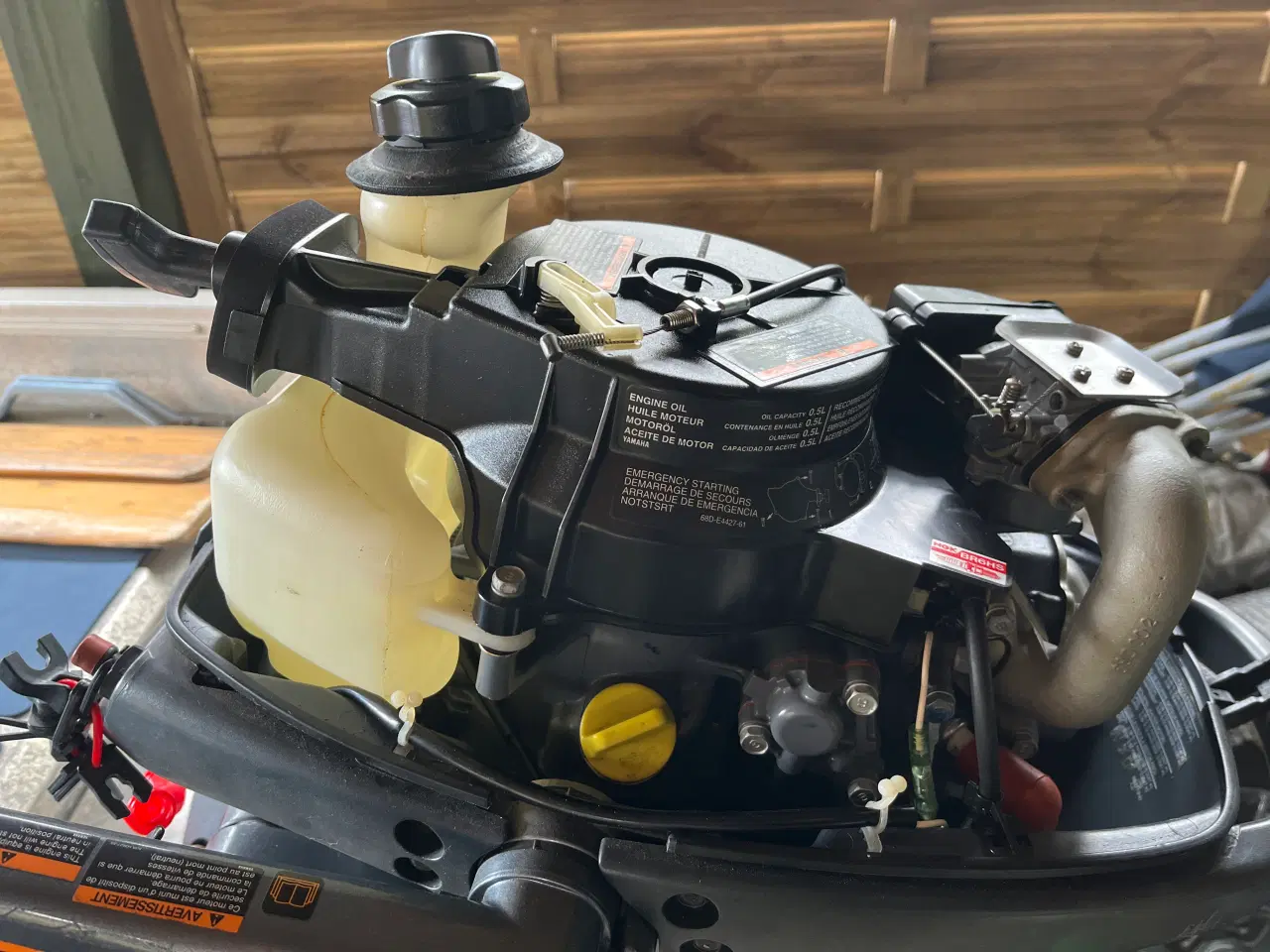 Billede 5 - Linder 410,Yamaha 4.hk.Brenderup trailer.