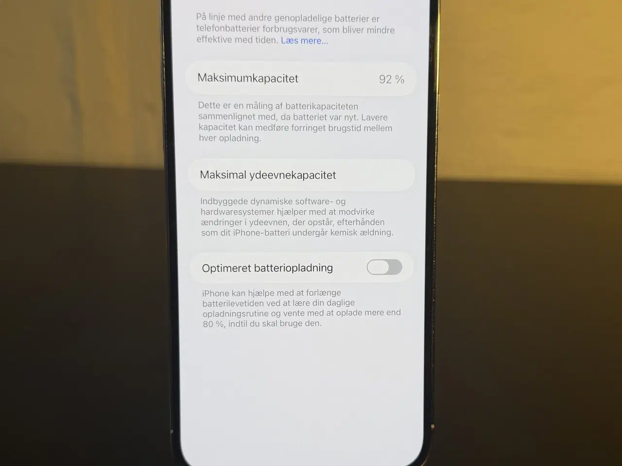 Billede 2 - iPhone 14 Pro Max 128 GB Hvid Med Kvittering