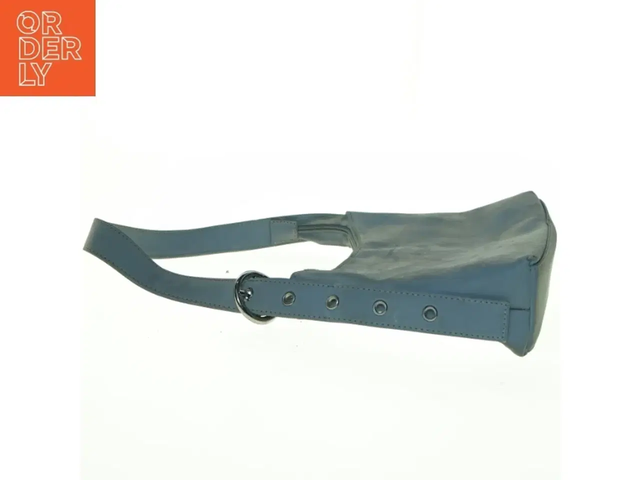 Billede 4 - Læder skuldertaske fra Daniel Silfen (str. 23 x, 7 cm)