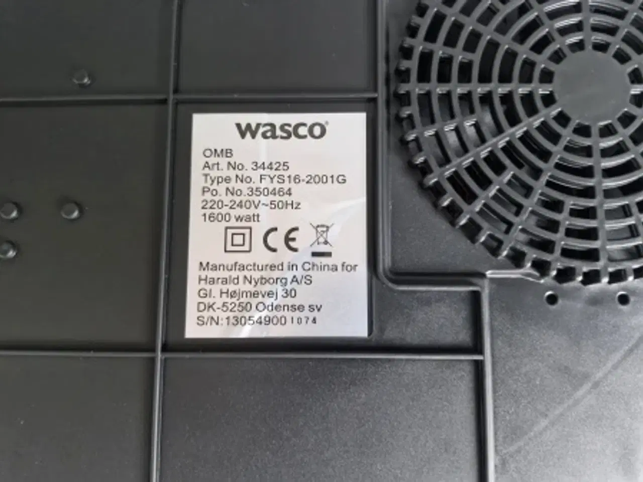 Billede 4 - Induktionskogeplade enkelt, Wasco