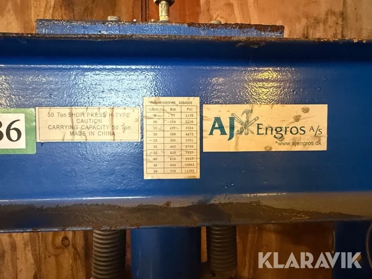 Billede 10 - Værksteds presse
