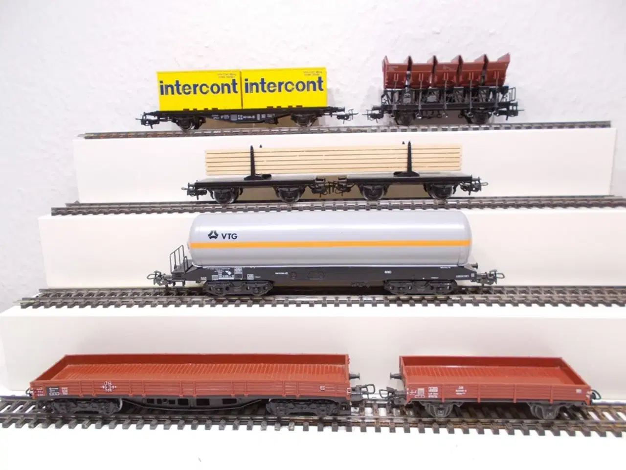 Billede 1 - Modeltog. Märklin godsvogne skala H0(1:87)/AC (1 T